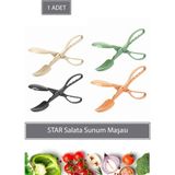 Mikasso Star Salata Sunum Maşası Plastik Çok Renkli