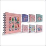Mikasso Start Spiralli Sert Kapak Not Defteri 16X16CM 100 Yaprak Noktalı 3-5925000-2011 (Karışık Renk Karton - Çok Renkli