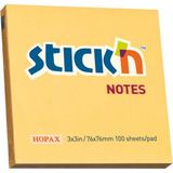 Mikasso Stıckn Yapışkanlı Not Kağıdı (12 Adet ) 100 Yp 76X76 Pastel Turuncu 21391 Diğer - Çok Renkli