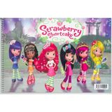 Mikasso Strawberry 25*35 Siprelli 15 Sayfa Resim Defteri Karton Spiralli Çizgisiz Orta Boy Pembe Resim Defte - Çok Renkli