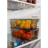 Mikasso Style Buzdolabı Içi Düzenleyici Organizer Mini ( Antrasit ) Org-38 G Plastik Tr