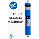 Mikasso Su Arıtma Cihazı 100 Gpd Alkalıx Membran Filtre - Çok Renkli