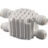 Mikasso Su Arıtma Cihazı Shut Off Valf 4 Yollu Quick Bağlantılı - Çok Renkli