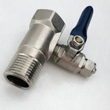 Mikasso Su Arıtma Hat Alma T 1/2" ve Mini Küresel Vana 1/4" - Çok Renkli
