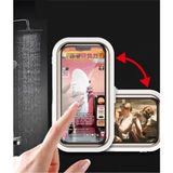 Mikasso Su Geçirmez Duş Telefon Kabı | Banyo Telefon Tutucu | Duşta Video Izleme Standı Hareketli Beyaz Su G - Çok Renkli