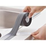 Mikasso Su Sızdırmaz Lavabo Küvet Kenar Bandı 3.2m Gri - EGC-343