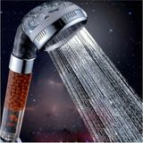 Mikasso Su Tasarruflu Boncuklu Iyon Stres Azaltıcı Kireç Önleyici Banyo Duş Başlığı Çok Renkli Plastik