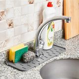 Mikasso Su Tutucu Musluk Matı Mutfak Banyo Için Koruyucu Musluk Lavabo Bulaşık Süngeri Matı Plastik - Çok Renkli