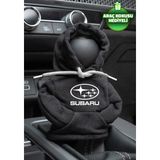 Mikasso Subaru Logo Siyah Vites Hoodie Araç Vites Kıyafeti Vites Poları Oto Aksesuarı Vites Topuzu Sweat - Çok Renkli