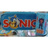 Mikasso Süper Ikili - Karakter Figürlü Çift Bölmeli Kalemlik ve Sonny Angel ZD113145 Tekstil Çok Renkli