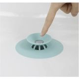 Mikasso Süzgeçli Silikon Lavabo ve Küvet Tıkacı-Süzgeçli Silikon Lavabo ve Küvet Tıkacı-Tıpa Silikon Beyaz