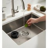 Mikasso Süzgeçli Tıkaç 2’li Set Mutfak Banyo Lavabo Tıkacı Krom Kaplamalı Paslanmaz Süzgeç ve Gider Tıkacı K