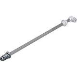 Mikasso Taharet Çubuğu Borusu Krom Uçlu (Krom Kaplama) 290 mm