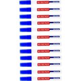 Mikasso Tahta Kalemi Küçük Boy 13X1 cm Mavi 12 Adet Renkli Tebeşir Mavi - Çok Renkli