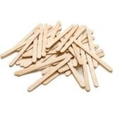 Mikasso Tahta Karıştırıcı 11 cm 500'LÜ Paket Çelik Beyaz