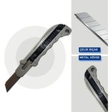 Mikasso Tam Metal Gövde Maket Bıçağı (Uzun Ömürlü Metal Gövde Falçata)