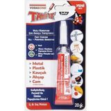 Mikasso Tamir Et Çok Amaçlı Jel Yapıştırıcı 20 gr Metal - Plastik - Kauçuk - Ahşap - Cam