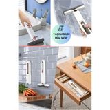 Mikasso Taşınabilir Mini Mop Kendinden Sıkmalı Mini Temizlik Büyüsü Islak ve Kuru Kullanım Temizlik Mini Mop
