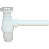 Mikasso Taslı Lavabo Sifonu Plastik Sifon