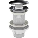 Mikasso Taşmasız Aç Kapa Körüklü Lavabo Sifonu Metal Krom 220039