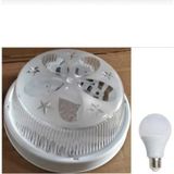 Mikasso Tavan Glop Armatürü Balkon Banyo Lambası ve 1 Adet LED Ampül Beyaz