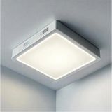 Mikasso Tavana Sıfır Kare LED Panel Lamba Glop Aplik Armatür Avize Gün Işığı Renk Koridor Balkon Hol 20X20 M - Çok Renkli