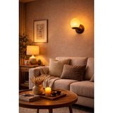 Mikasso Tealight Mumlu Duvar Apliği | Dekoratif Aplik | Kahve Köşesi, Antre ve Çocuk Odası Duvar Lambası Pla - Çok Renkli