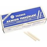 Mikasso Tebeşir Tozsuz 100 Lü Beyaz-10-Lı-Koli Beyaz Tebeşir Turuncu - Çok Renkli