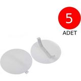 Mikasso Tek-Iş 5'li Plastik Vidalı Buat Kapağı - Çok Renkli