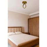 Mikasso Tekli Gold Kristal LED Avize Sac 1 Belirtilmemiş Altın Antre / Hol - Çok Renkli