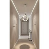 Mikasso Tekli Kristal LED Avize Sac 1 Belirtilmemiş Beyaz Antre / Hol - Çok Renkli