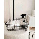 Mikasso Tel Sepet, Masaüstü Organize, Düzenleyici, Dolap Içi Organizer, Çok Amaçlı Düzenleyici Metal 20 x 30