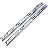 Mikasso Teleskopik Bilyalı Çekmece Rayı En:17 mm Boy:31 cm Beyaz