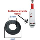 Mikasso Teos Klozet Rezervuar Iç Takım Contası Rezervuar Iç Takım 1 Yıl Siyah