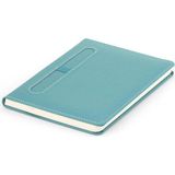 Mikasso Termoderi Kapaklı Defter ( 15 x 21 cm ) Turkuaz Sert Düz Çizgisiz Orta Boy Turkuaz Konsept Defterler - Çok Renkli