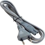 Mikasso Teyp Fişi Cereyan Kablosu 2X075MM Ithal Kordon Siyah Power Kablosu Beyaz - Çok Renkli