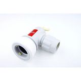 Mikasso Tezgahüstü Su Arıtma Cihazı Plastik Musluk Adaptörü - 3 Çıkışlı (1/4" Uyumlu) - Çok Renkli