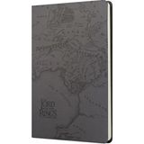 Mikasso The Lord Of The Rings Orta Dünya Haritası Sert Kapak Butik Defter Siyah Çizgili 80 Yaprak Sert Düz Ç - Çok Renkli