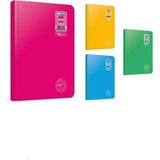 Mikasso Thebook Neon Sert Kapak Defter Ciltli 20X28 200 Yaprak Çizgili Karton Belirtilmemiş Belirtilmemiş Tu - Çok Renkli