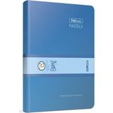Mikasso Thebook Pastels Ip Dikişli Sert Kapak 17X24 120 Yaprak Kareli Defter Lacivert Sert Düz Kareli 120 Ya - Çok Renkli