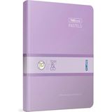 Mikasso Thebook Pastels Ip Dikişli Sert Kapak 20X28 120 Yaprak Kareli Defter Eflatun Sert Düz Kareli 120 Yap - Çok Renkli