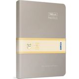 Mikasso Thebook Pastels Ip Dikişli Sert Kapak 20X28 120 Yaprak Kareli Defter Gri Sert Düz Kareli 120 Yaprak - Çok Renkli