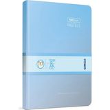 Mikasso Thebook Pastels Ip Dikişli Sert Kapak 20X28 120 Yaprak Kareli Defter Mavi Sert Düz Kareli 120 Yaprak - Çok Renkli