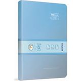 Mikasso Thebook Pastels Sıvama Sert Kapak Iplik Dikişli 120 Yaprak Kareli Defter 14X20 Sert Düz Kareli 120 Y - Çok Renkli