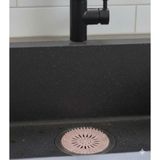 Mikasso Tırtıklı Lavabo Küvet Tıkacı, Pratik Koku Önleyici, Yeni Nesil Tıkaç Silikonlu Banyo Tıkacı 3 Adet P - Çok Renkli