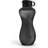 Mikasso Titiz Waterfresh 750 ml Spor Matara - Bpa Içermez, Taşınabilir Su Şişesi - Siyah Çok Renkli Plastik