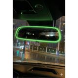 Mikasso Tky Fosforlu Sarı Renkli Dikiz Aynası Koruyucu Çerçeve Dekoratif Silikon Ayna Kılıfı - Çok Renkli