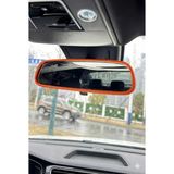 Mikasso Tky Turuncu Dikiz Aynası Koruyucu Çerçeve - Araç Içi Dekoratif Silikon Ayna Kılıfı - Çok Renkli