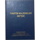 Mikasso Tüketim Malzemeleri Dayanıklı Taşınırlar ve Kütüphane Defteri Ciltli 100 Yaprak 200 Sayfa Vegan Deri - Çok Renkli