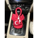 Mikasso Türk Bayraklı Hoodie - Araç Vites Kıyafeti - Vites Poları - Her Araca Uyumlu Vites Hoodie - Çok Renkli
